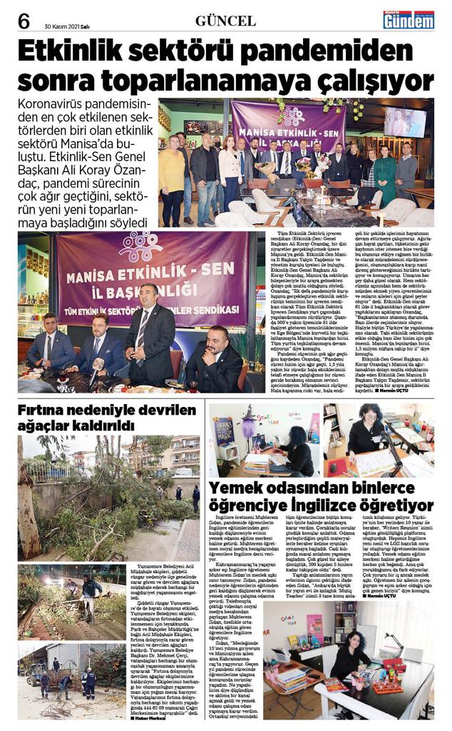 Etkinlik Sektörü Pandemiden Sonra Toparlanmaya Çalışıyor